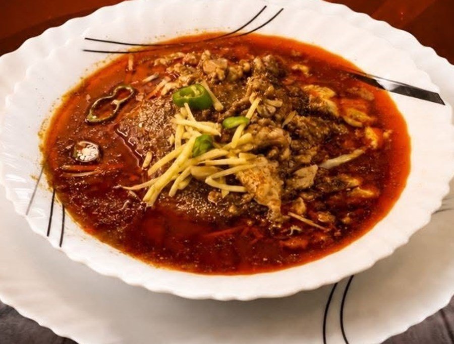Zahid Restaurant's signature beef nihari